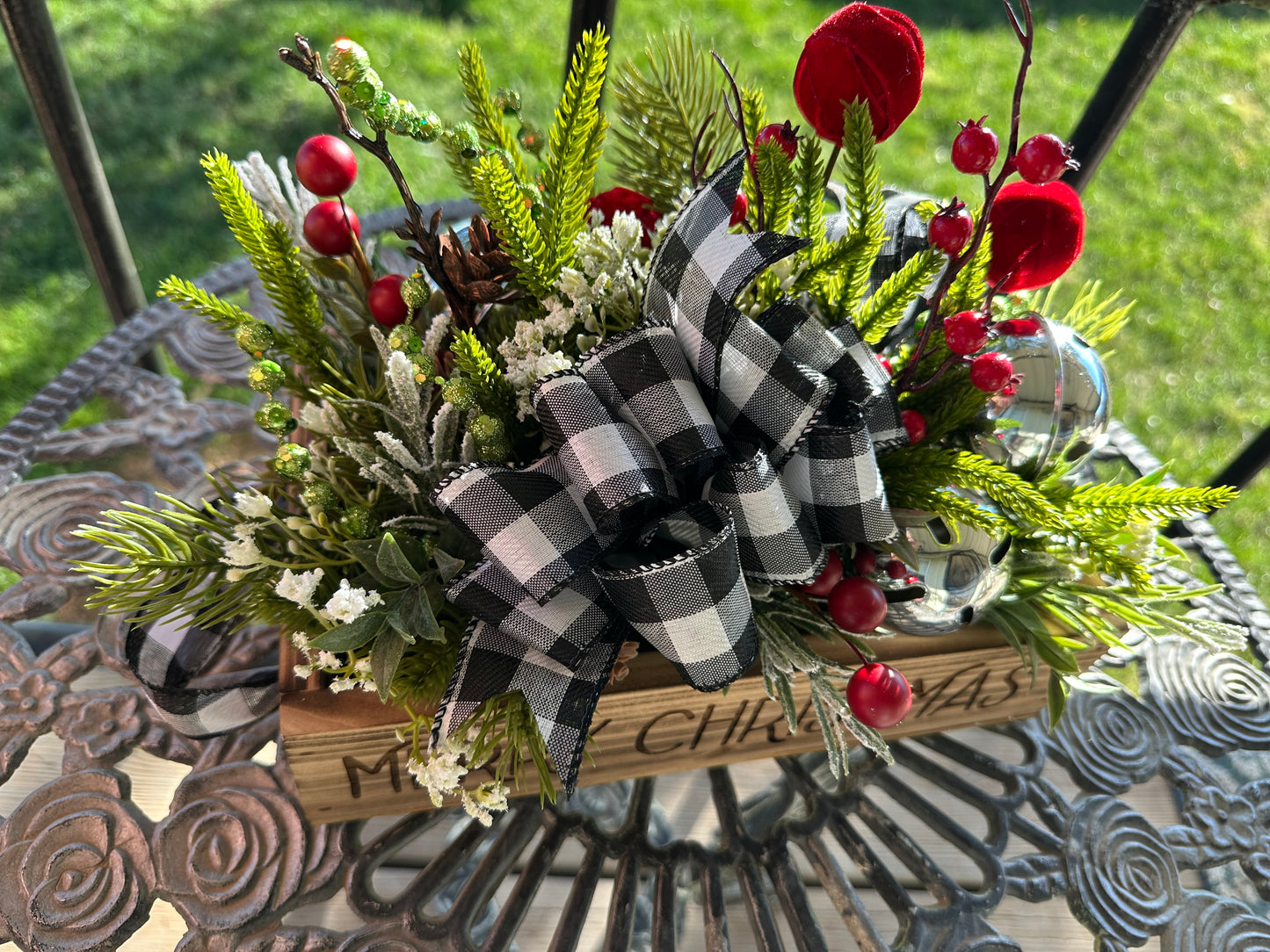 Merry Christmas Centerpiece