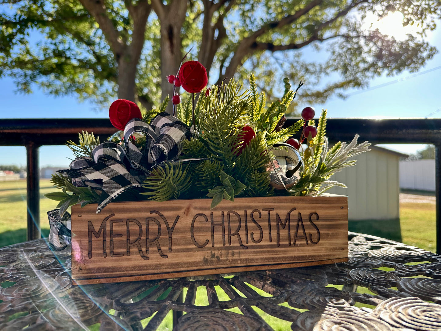 Merry Christmas Centerpiece