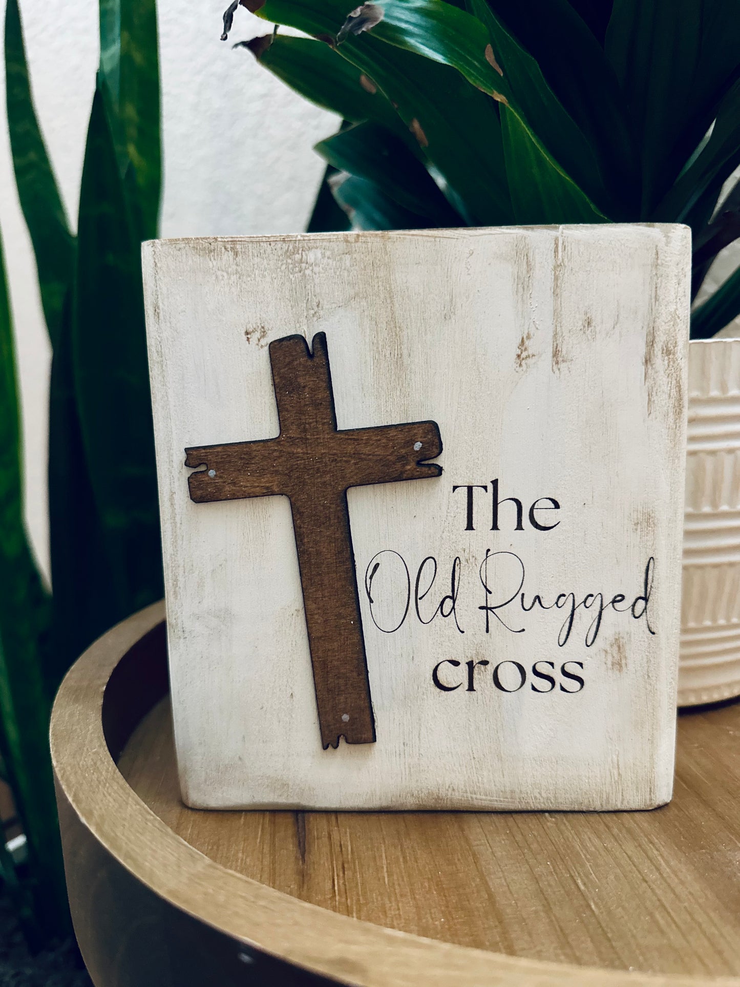 The old rugged cross