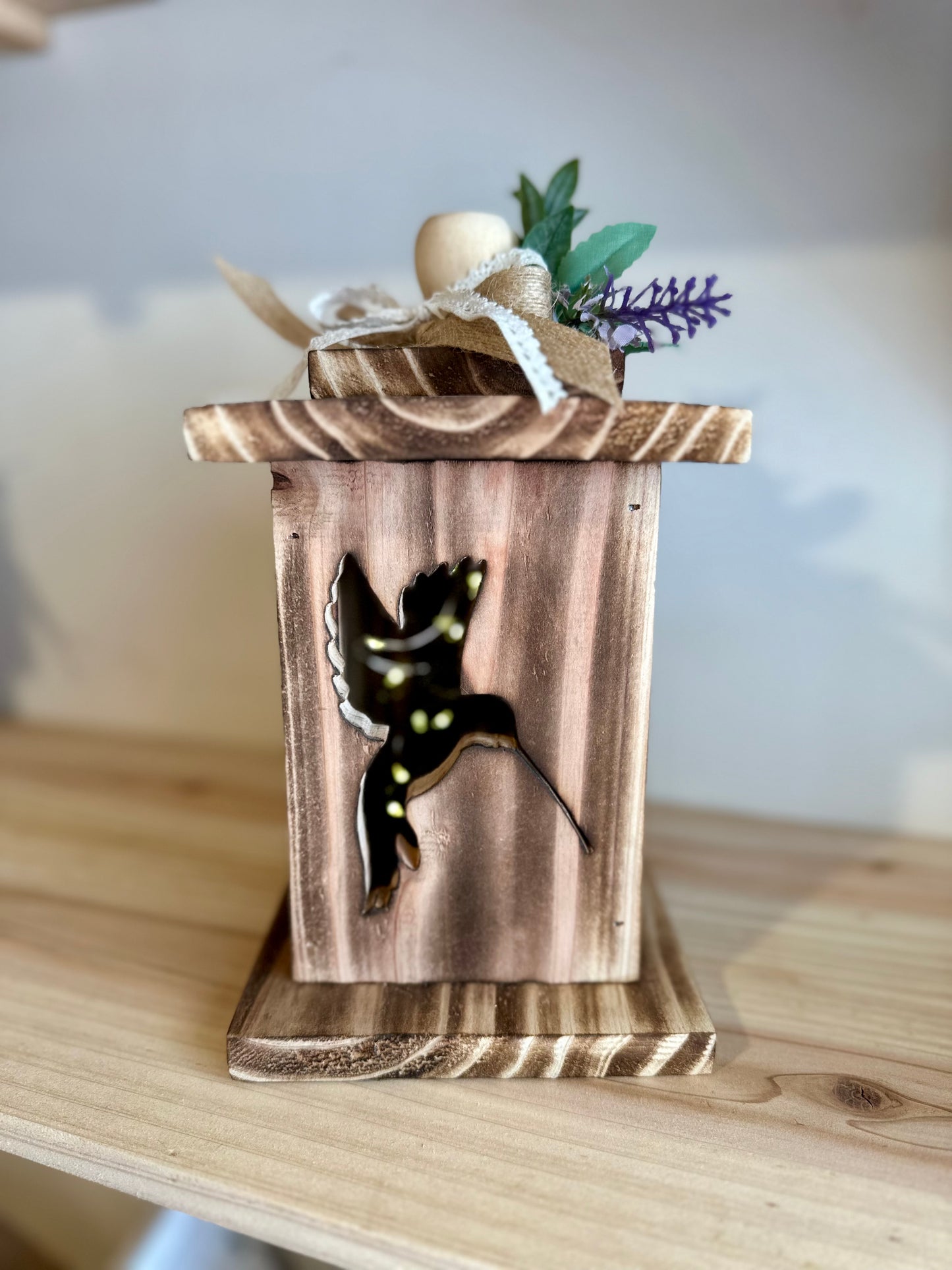 Hummingbird Lantern
