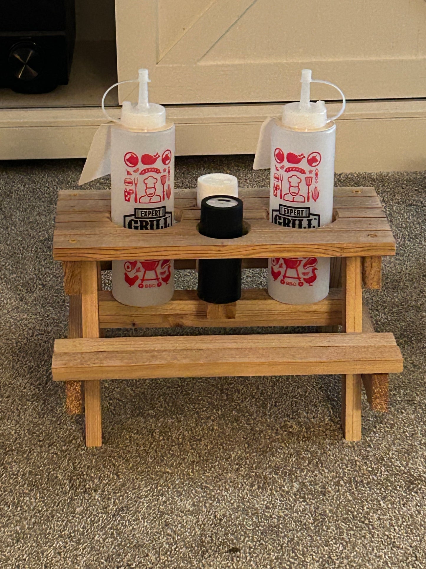 Condiment Picnic Table caddy