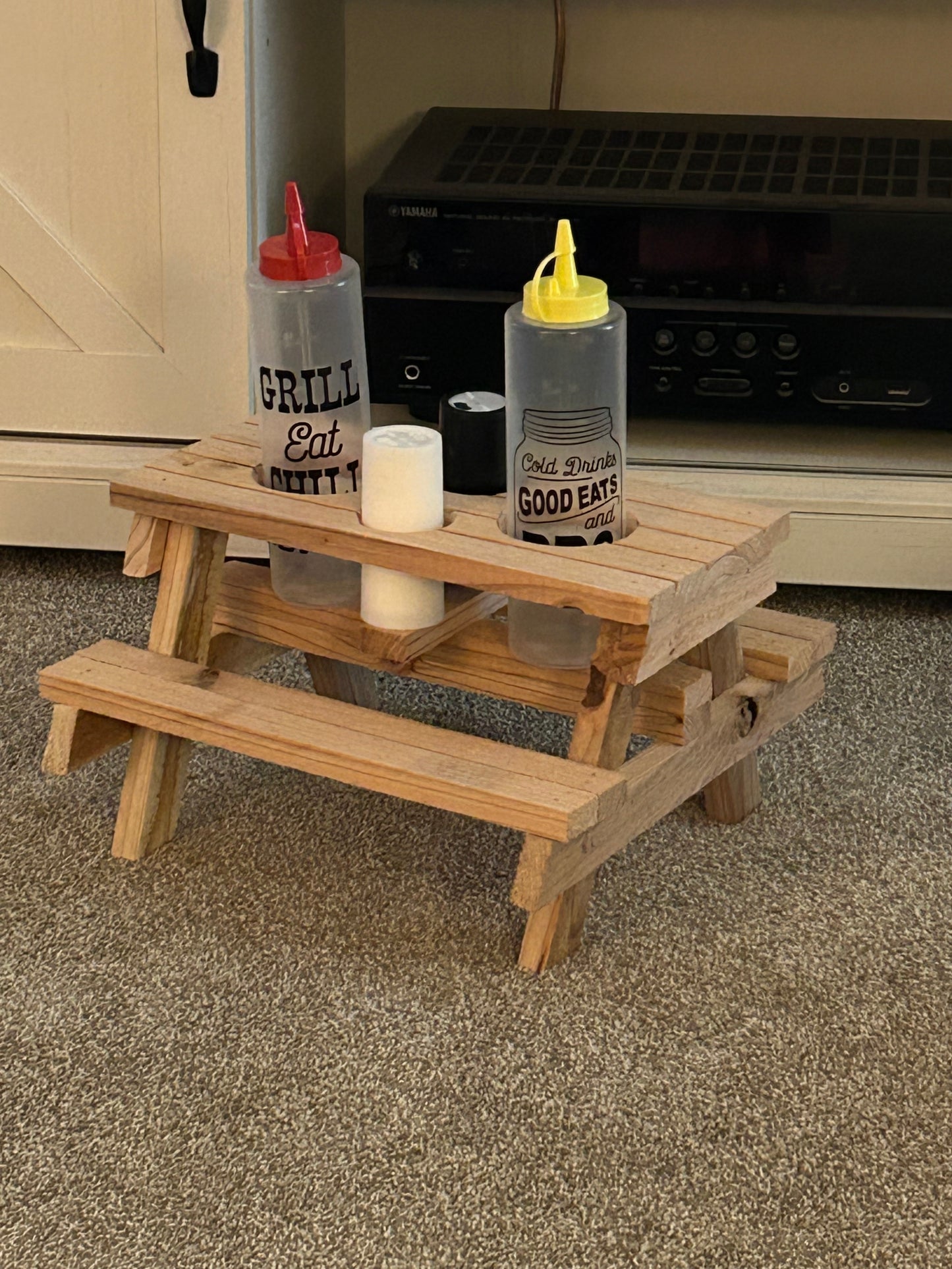 Condiment Picnic Table caddy