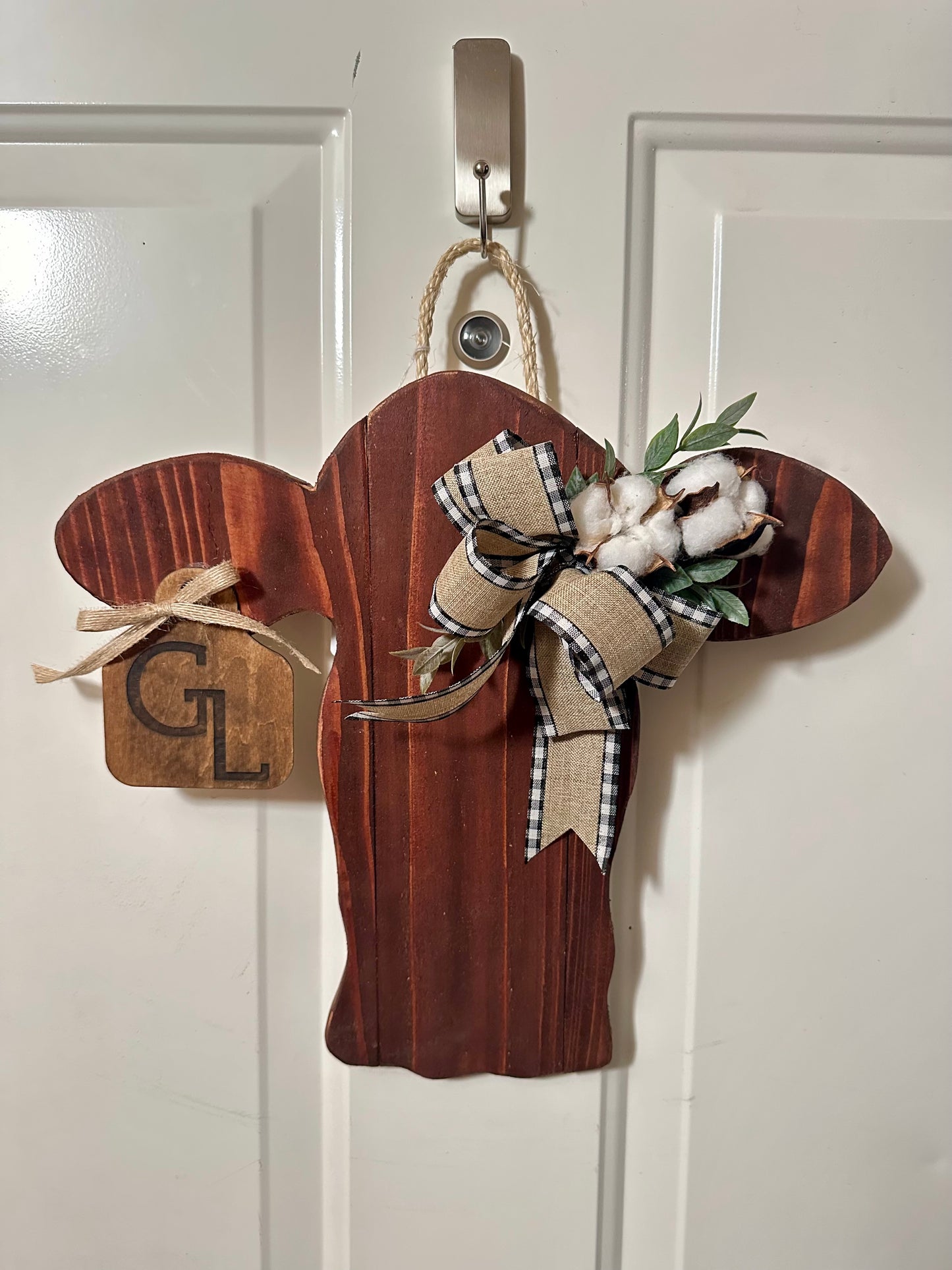 Cow head Door Hangers