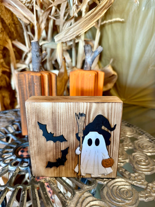 Halloween Ghost Shelf Sitter