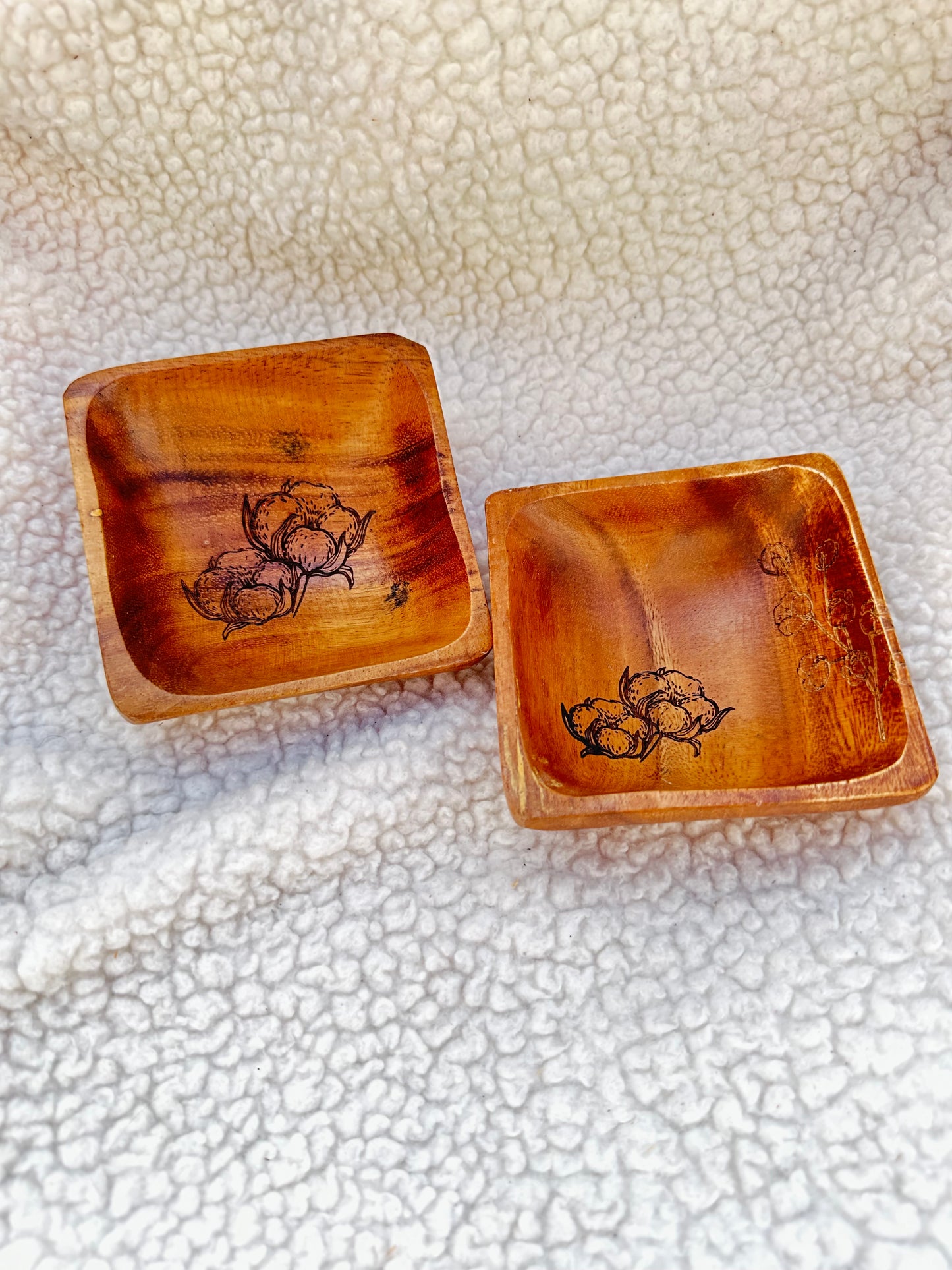 Wooden Ring/Key bowls