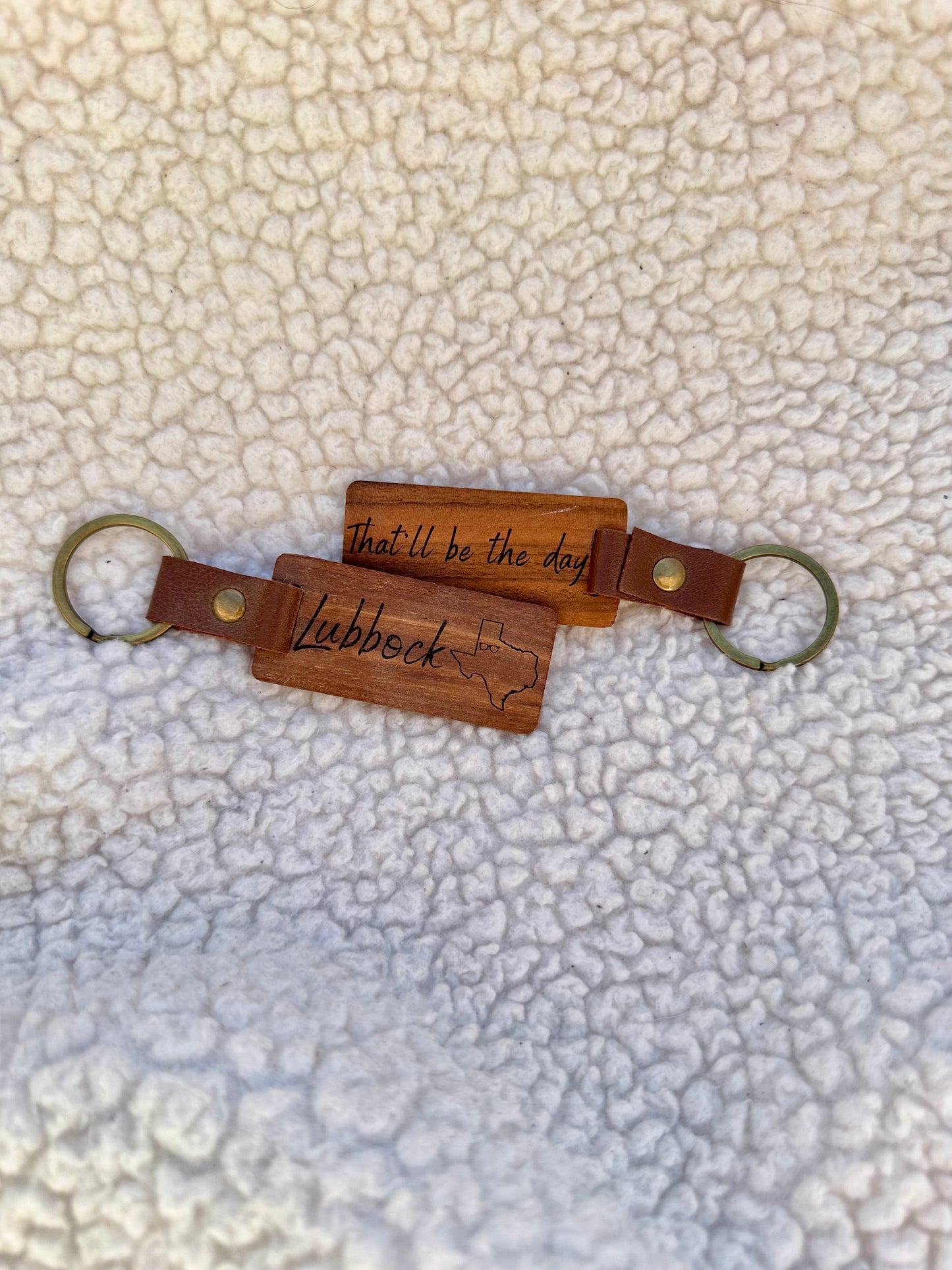 Wooden Keychains