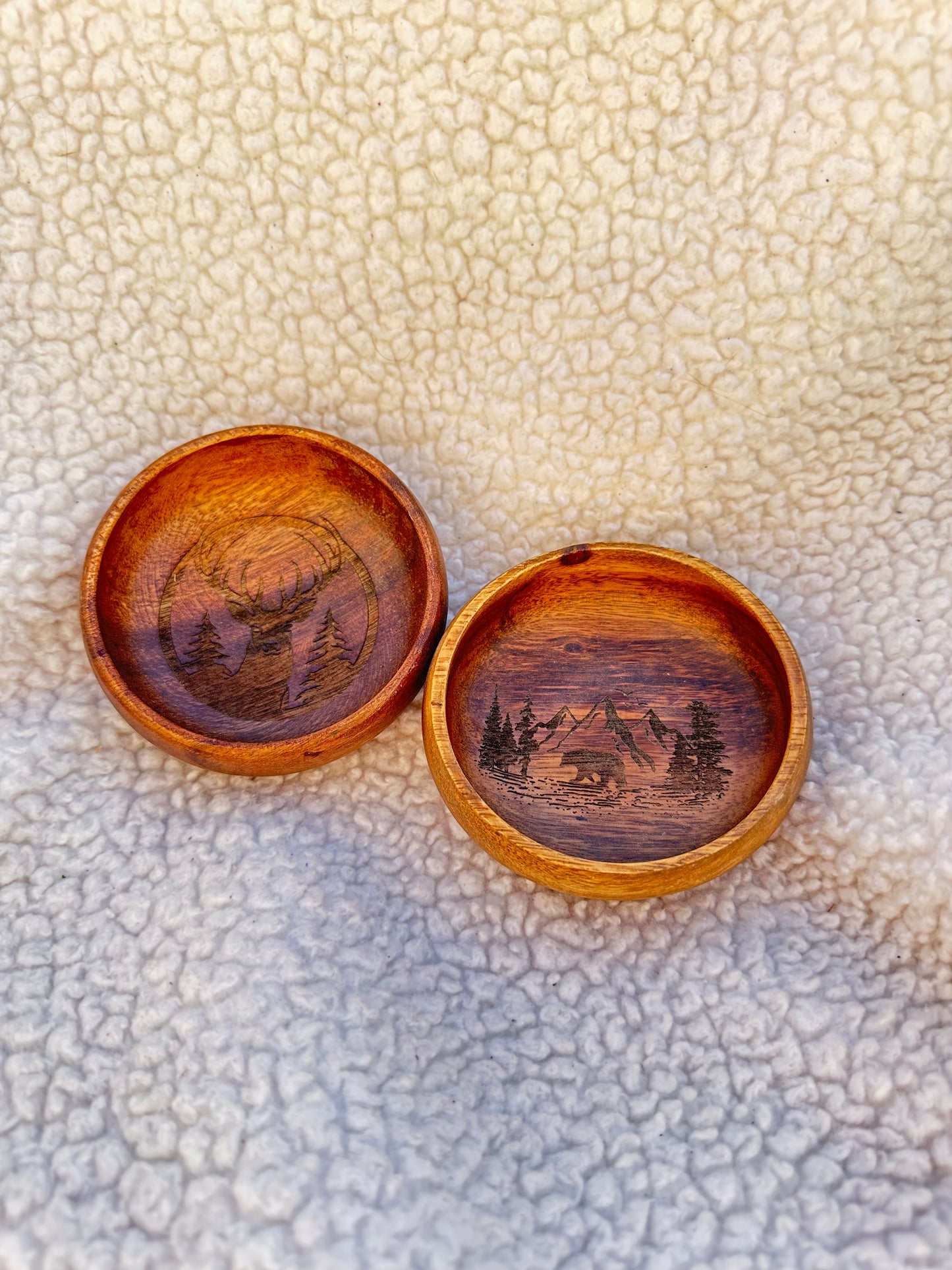 Wooden Ring/Key bowls